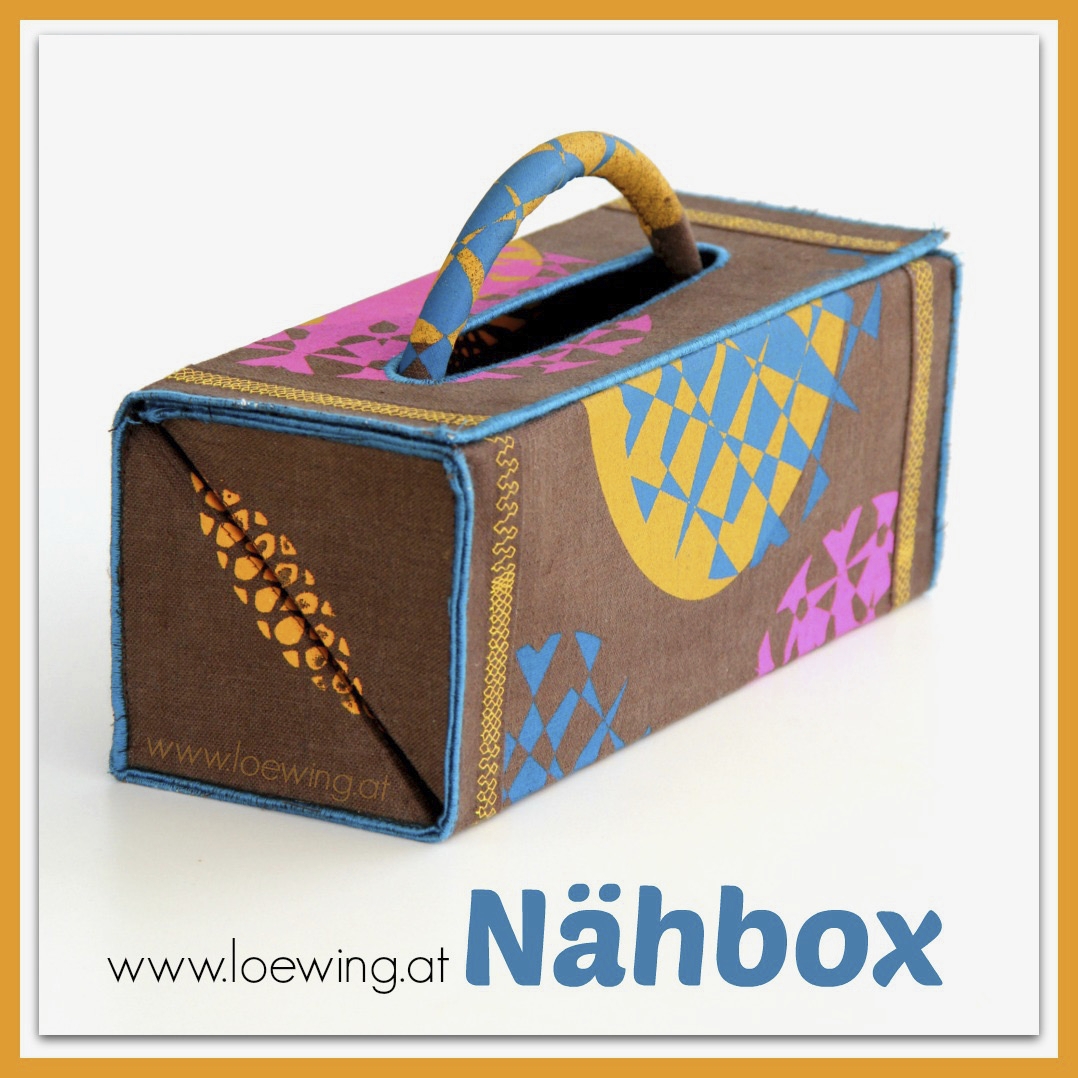 Schachtel „to go“ … kurz Nähbox