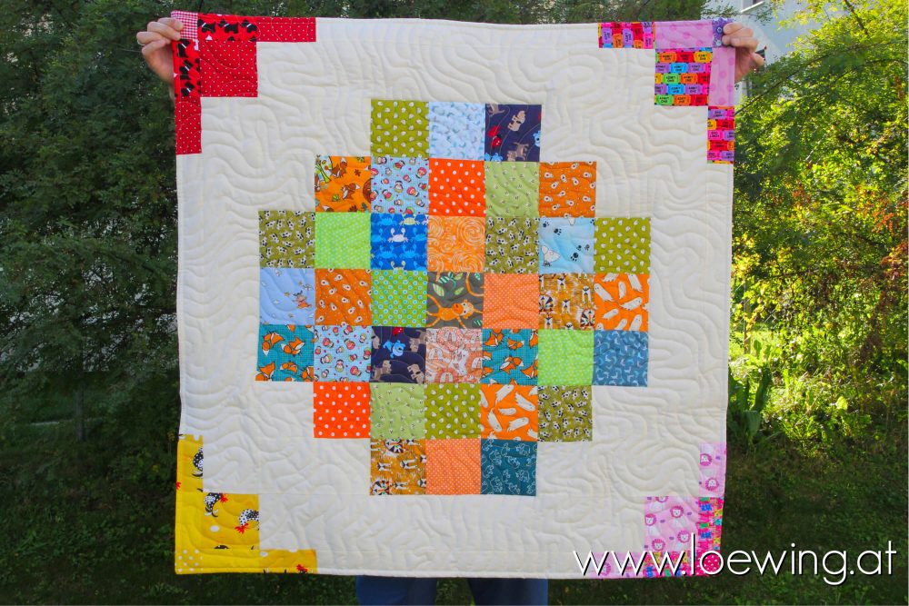 Babyquilts for triplets colormix2