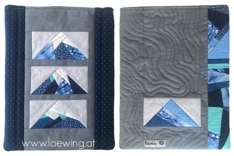 iPad case scrappy mountains